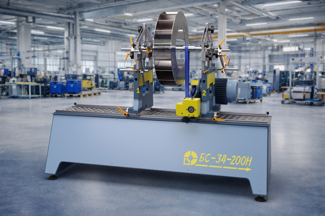 Balanssermasin ventilaatoritele BS-34-200H