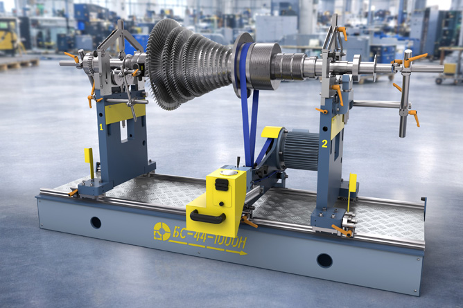 Balanssermasin turbiinidele BS-44-1000H
