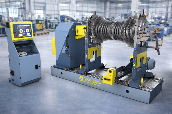 Balanssermasin turbiinidele BS-44-5000H