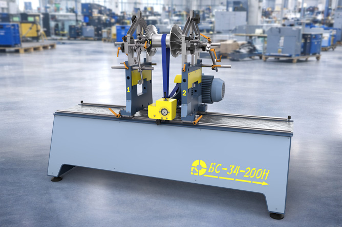 Balanssermasin turbiinidele BS-34-200H
