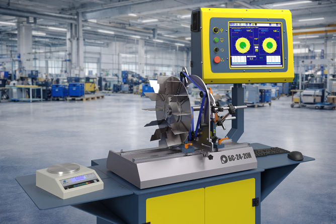Balanssermasin ventilaatoritele BS-24-20H