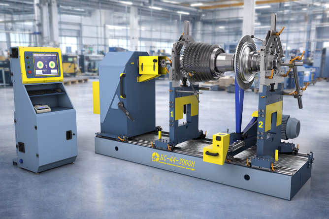 Balanssermasin turbiinidele BS-44-3000H