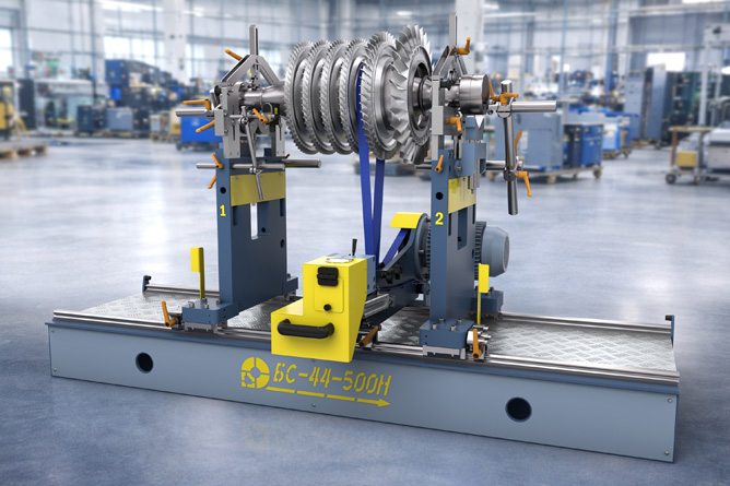 Balanssermasin turbiinidele BS-44-500H